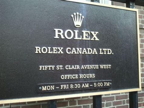 rolex service centre toronto